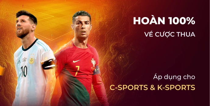 hoàn 100% vé cược thua 88goals