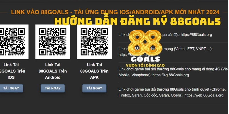 Tổng hợp link truy cập vào nhà cái 88goals